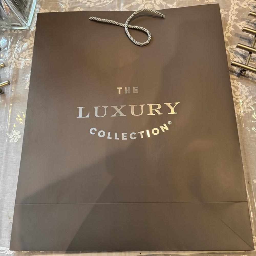 The Luxury Collection Elegant Grey Sturdy Paper Bag - Picture 2 of 4